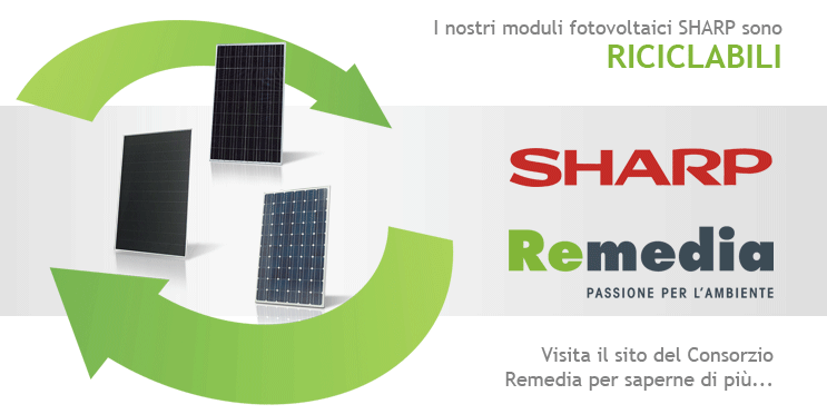 Pannelli fotovoltaici riciclabili